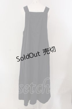画像2: powder / ポケットサロペットワンピース  ネイビー O-25-05-13-081-LO-OP-IG-OS