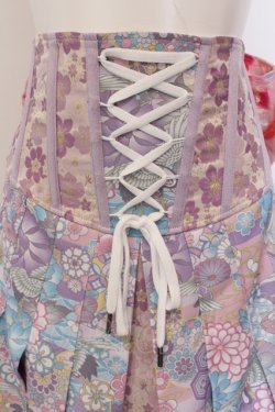 画像2: Qutie Frash / リボン袴コルセット  パステル O-25-05-13-007-QU-SK-OW-OS