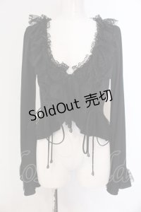 Qutie Frash / ショートボレロ  ブラック O-25-05-13-011-QU-TO-OW-OS