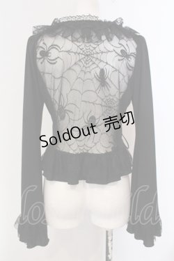 画像4: Qutie Frash / ショートボレロ  ブラック O-25-05-13-011-QU-TO-OW-OS