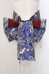 Qutie Frash / 花魁帯コルセット  ブルー O-25-05-13-002-QU-TO-OW-OS