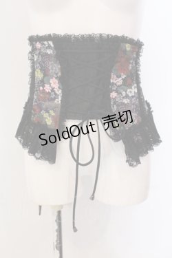 画像1: Qutie Frash / 2025プレミアムセット【華龍】リボンコルセット  マルチ O-25-05-13-013-QU-TO-OW-OS