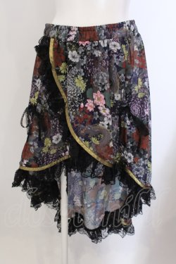 画像1: Qutie Frash / 2025プレミアムセット【華龍】オーバースカート  マルチ O-25-05-13-014-QU-SK-OW-OS