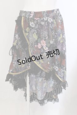 画像1: Qutie Frash / 2025プレミアムセット【華龍】オーバースカート  マルチ O-25-05-13-014-QU-SK-OW-OS