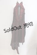 Qutie Frash / ホルターロングベスト  レッド O-25-05-13-017-QU-OP-OW-OS