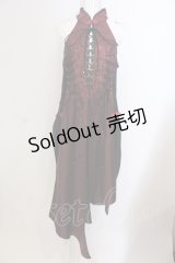 Qutie Frash / ホルターロングベスト  レッド O-25-05-13-017-QU-OP-OW-OS