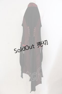 画像4: Qutie Frash / ホルターロングベスト  レッド O-25-05-13-017-QU-OP-OW-OS