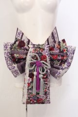 Qutie Frash / 花魁帯コルセット  パープル O-25-05-13-003-QU-TO-OW-OS