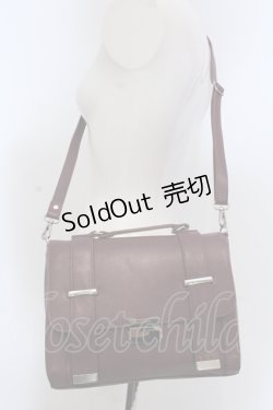 画像1: EATME / レディサチェルバッグ  ワイン O-25-05-14-001-LO-BG-IG-ZT335