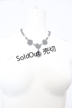 画像2: INGEBORG / カメリアパールネックレス  クロ O-25-05-14-052-LO-AC-IG-OS