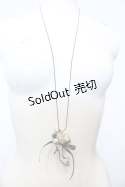 画像2: INGEBORG / パンプスネックレス  クロ O-25-05-14-055-LO-AC-IG-ZT012