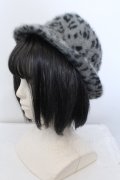 MIHO MATSUDA / ファーハット 57.5ｃｍ グレー O-25-05-14-081-GO-AC-OW-OS