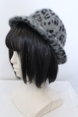 MIHO MATSUDA / ファーハット 57.5ｃｍ グレー O-25-05-14-081-GO-AC-OW-OS