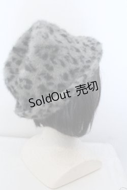 画像2: 【SALE】MIHO MATSUDA / ファーハット 57.5ｃｍ グレー O-25-05-14-081-GO-AC-OW-ZTK007