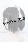 MIHO MATSUDA / ななめリボンカチューシャ  シロ O-25-05-14-085-GO-AC-OW-OS