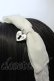 画像2: Angelic Pretty / Bell Heartカチューシャ  オフシロ O-25-05-14-012-AP-AC-IG-OS (2)
