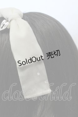 画像3: Angelic Pretty / Bell Heartカチューシャ  オフシロ O-25-05-14-012-AP-AC-IG-OS
