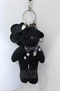INGEBORG / くまストラップネックレス  クロ O-25-05-14-013-LO-AC-OW-OS