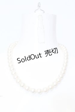画像1: INGEBORG / 大粒パールネックレス  シロ O-25-05-14-014-LO-AC-OW-OS