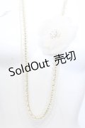INGEBORG / フラワーコサージュ多連ネックレス  ゴールド O-25-05-14-015-LO-AC-OW-OS