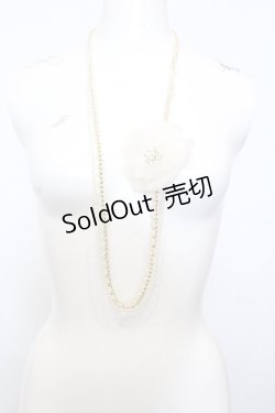 画像2: INGEBORG / フラワーコサージュ多連ネックレス  ゴールド O-25-05-14-015-LO-AC-OW-OS