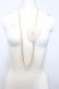 画像2: INGEBORG / フラワーコサージュ多連ネックレス  ゴールド O-25-05-14-015-LO-AC-OW-OS (2)