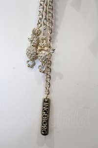 INGEBORG / パリモチーフパールネックレス  ゴールド O-25-05-14-020-LO-AC-OW-ZT012