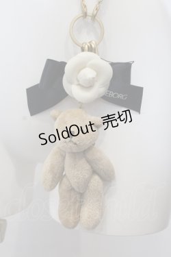 画像1: INGEBORG / くまストラップネックレス  ブラウン O-25-05-14-032-LO-AC-IG-OS