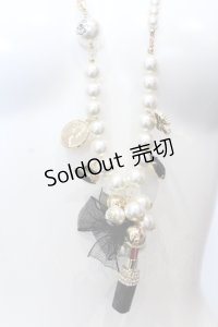 INGEBORG / シグネチャーモチーフパールロングネックレス  パール×ゴールド O-25-05-14-036-LO-AC-IG-ZT006