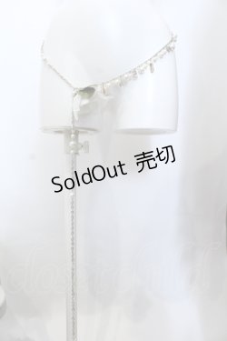 画像3: INGEBORG / シグネチャーカメリアコサージュチェーンベルト  ゴールド×シロ O-25-05-14-037-LO-ZA-IG-OS