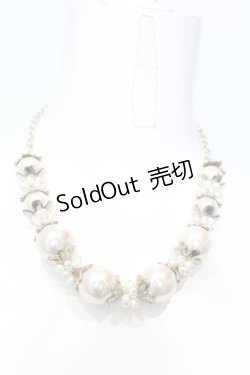 画像1: INGEBORG / 大粒パールネックレス  ゴールド O-25-05-14-047-LO-AC-IG-OS