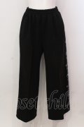 Candy Stripper / CND WIDE TRACK パンツ 2 ブラック O-25-05-15-001-PU-PA-YM-OS