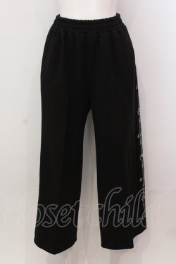 画像1: Candy Stripper / CND WIDE TRACK パンツ 2 ブラック O-25-05-15-001-PU-PA-YM-OS