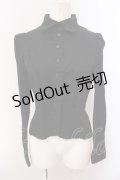 BPN / バックティアードブラウス M ブラック O-25-05-15-030-GO-BL-IG-ZS