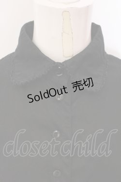 画像2: BPN / バックティアードブラウス M ブラック O-25-05-15-030-GO-BL-IG-ZS