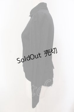 画像3: BPN / バックティアードブラウス M ブラック O-25-05-15-030-GO-BL-IG-ZS
