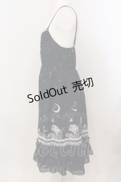 画像3: axes femme / ムーンキャットキャミワンピ  ネイビ O-25-05-15-032-AX-OP-IG-OS