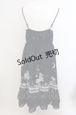 画像4: axes femme / ムーンキャットキャミワンピ  ネイビ O-25-05-15-032-AX-OP-IG-OS