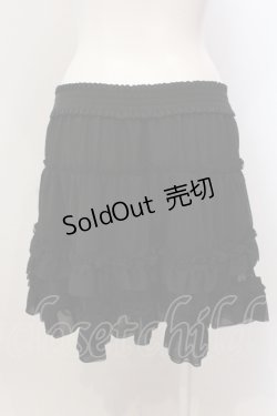 画像2: axes femme / ティアードミニスカート M クロ O-25-05-15-039-AX-SK-IG-OS
