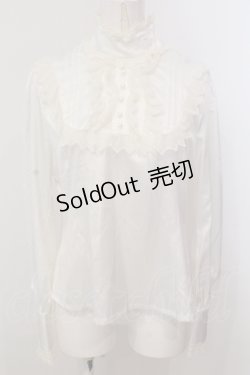 画像1: BABY,THE STARS SHINE BRIGHT / ジュリエットブラウス  シロ O-25-05-15-047-BA-BL-IG-OS