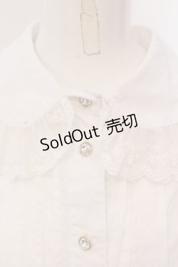 画像2: BABY,THE STARS SHINE BRIGHT / ふしぎの国のアリスブラウス M シロ O-25-05-15-049-BA-BL-OW-OS