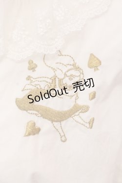 画像3: BABY,THE STARS SHINE BRIGHT / ふしぎの国のアリスブラウス M シロ O-25-05-15-049-BA-BL-OW-OS