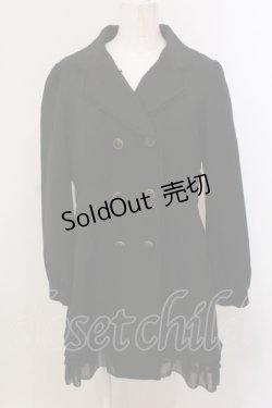 画像1: axes femme / ライナー付きトレンチコート M クロ O-25-05-15-056-AX-CO-OW-OS