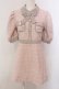 画像1: Swankiss / TS spring tweed O/P ワンピース  ピンク O-25-05-15-058-CA-OP-IG-OS (1)