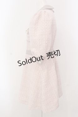 画像3: Swankiss / TS spring tweed O/P ワンピース  ピンク O-25-05-15-058-CA-OP-IG-OS