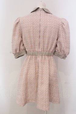 画像4: Swankiss / TS spring tweed O/P ワンピース  ピンク O-25-05-15-058-CA-OP-IG-OS