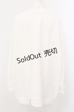 画像3: Candy Stripper / ANARCHY KITTEN SWEAT トップス 2 ホワイト O-25-05-15-078-PU-TS-YM-ZY