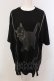 画像1: Candy Stripper / ANARCHY KITTEN BIG Tシャツ 2 ブラック O-25-05-15-079-PU-TS-YM-OS (1)