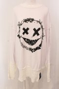 Candy Stripper / MEDLEY SMILE WAFFLE トップス 2 ホワイト O-25-05-15-083-PU-TS-YM-OS
