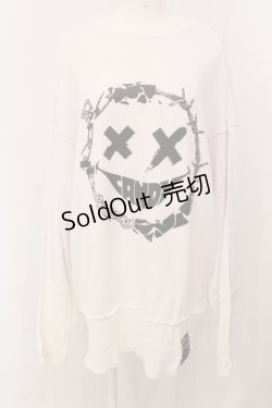 画像1: Candy Stripper / MEDLEY SMILE WAFFLE トップス 2 ホワイト O-25-05-15-083-PU-TS-YM-ZY